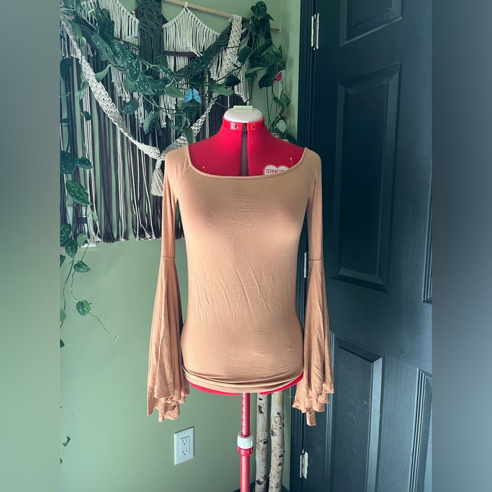 Free people bell sleeve top